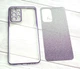Чохол Luxury Case для Samsung Galaxy A52 / A525 бампер силіконовий ombre блискітки фіолетовий - зображення 5
