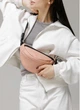 Женская сумка бананка на пояс из экокожи SAMBAG Пудра (779024815) - изображение 2