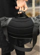 Велика чоловіча поясна сумка бананка з екошкіри SAMBAG Графітова (859038721) - зображення 8