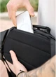 Мужская сумка через плечо из экокожи SAMBAG Черная (9530301017) - изображение 6