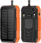 УМБ повербанк AURA NRG-40SE ARM SOLAR 40000 mAh Wireless Dynamo Charging Orange (PBANRG40SEO) - изображение 1