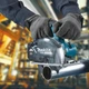 Аккумуляторная дисковая пила по металлу Makita DCS553Z с диском по стали 150х20 мм, без акб и з/у (DCS553Z) - изображение 4