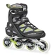 Роликові ковзани для дорослих Rollerblade MACROBLADE 90 M 45 (11.5US) 295мм Black/green (07355400 T83) - изображение 1