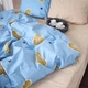 Простынь MirSon Бязь Premium 17-0463 Love stories 220х240 см (2200003319934) - изображение 3
