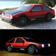 Машинка для дрифта на радиоуправлении Toyota AE86 Trueno 4WD 1:24 красная - изображение 4