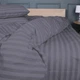 Простынь MirSon Ranforce Elite 17-0601 Stripe Gray 220x240 см (2200008049560) - изображение 2