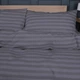 Простынь MirSon Ranforce Elite 17-0601 Stripe Gray 220x240 см (2200008049560) - изображение 4