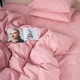 Простынь MirSon Бязь 17-0607 Stripe Pink 220x240 см (2200008054076) - изображение 3