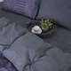 Простынь MirSon Бязь 17-0634&nbsp;Diamond&nbsp;Gray 220x240 см (2200008467043) - изображение 5