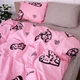 Простынь MirSon Бязь 17-0453-1 Latrell Серая King Size 220x240 см 100% Хлопок (2200008604837) - изображение 2