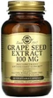 Екстракт виноградних кісточок Solgar Grape Seed 100 мг 60 вегетаріанських капсул в упаковці (ARE-574160) - зображення 1