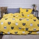 Простынь MirSon Ranforce Elite 17-0500-1 Twinkling Серая King Size 220x240 см 100% Хлопок (2200008616458) - изображение 3