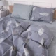 Простынь MirSon King Size 220x240 см 17-4819 Steven бязь (2200009047169) - изображение 2