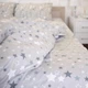 Простынь MirSon Бязь 17-0660 Gray sky 220x240 см (2200009620287) - изображение 1