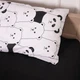 Простынь MirSon Бязь 17-4849 White bear 220x240 см (2200009583964) - изображение 3
