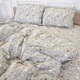 Простынь MirSon Бязь 17-0660 Gray sky 220x240 см (2200009620287) - изображение 3