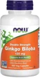 Гінкго білоба листя гінго Now Foods Ginkgo Biloba 120 мг 100 веганських капсул в упаковці (ARE-574341) - зображення 1