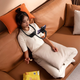 Uchwyt stojak do telefonu Baseus ComfortJoy Series Black (LUGB000001) - obraz 8
