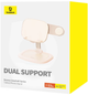 Uchwyt stojak do telefonu Baseus Seashell Series with MagSafe Pink (B10451501411-00) - obraz 8