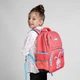 Школьный рюкзак 1Вересня полукаркасный S-105 Pretty коралловый - изображение 5