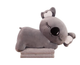 Дитяча м'яка іграшка-подушка з пледом Bambi Коала 3 в 1 плюшева 50 см (L1129(Grey)) - зображення 1
