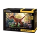 3D пазл CubicFun National Geographic Dino Велоцираптор (DS1053h) - изображение 1