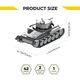 Коллекционная модель-конструктор Metal Time Танк Pz.Kpfw. II (MT060) - изображение 8