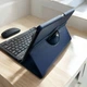 Чохол 360° Rotating Stand Case з клавіатурою та мишею в комплекті для iPad 10 10.9" (2022) - Midnight Blue - зображення 3