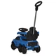 Каталка-толокар BAMBI RACER M 5900EL-4 з батьківською ручкою, м'яке сидіння екошкіра, колеса EVA, музика, світло, Синій - зображення 6