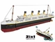 Конструктор Корабель Титанік Titanic Ship 2в1 2022 деталей - зображення 3