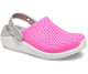 Дитячі крокси для дівчинки Crocs LiteRide Clogs Electric Pink/White (32/33, яскраво-рожевий) - зображення 10