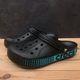 Чоловічі крокси CROCS Bayaband Logo Motion Clog Black (38-39, чорні) - зображення 6