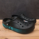Чоловічі крокси CROCS Bayaband Logo Motion Clog Black (38-39, чорні) - зображення 7