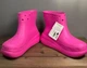 Жіночі гумові чоботи Crocs Crush Rain Boot Juice (36, яскраво-розовий) - зображення 8