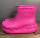Жіночі гумові чоботи Crocs Crush Rain Boot Juice (36, яскраво-розовий) - зображення 11