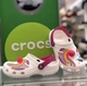 Дитячі крокси для дівчинки Crocs Kids Classic I AM Unicorn White (31/32, білий) - зображення 2