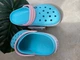 Дитячі крокси для дівчинки Crocs Crocband Kids Ice Blue/White (31/32, блакитні) - изображение 8