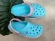 Дитячі крокси для дівчинки Crocs Crocband Kids Ice Blue/White (31/32, блакитні) - изображение 6