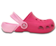 Дитячі крокси для дівчинки Crocs Electro Clog Candy Pink/Carn (32/33, рожевий) - зображення 8