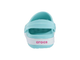 Дитячі крокси для дівчинки Crocs Crocband II Kids Clogs Ice Blue/Candy Pink (21/22, бірюзовий) - изображение 3