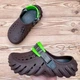 Чоловічі крокси Crocs Echo Sandstorm Clog Coffee/Multi (39-40, коричневий) - зображення 11