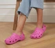 Дитячі крокси для дівчинки Crocs Classic Clog Raspberry (28/29, рожевий) - зображення 7