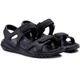 Чоловічі сандалії Crocs Swiftwater River Sandals Black/Black (40-41, чорний) - зображення 5