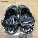 Чоловічі крокси Crocs Baya Marbled Clog Black/White (48/49, чорний) - зображення 8