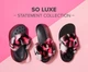 Жіночі шльопанці Crocs Crocband Slide Platform So Luxe Clog Black / Burgundy (38-39, чорний) - изображение 11