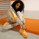 Жіночі крокси Crocs Classic Clog Bae Orange (36-37, помаранчевий) - изображение 3