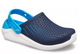Крокс Лайтрайд Детские Нави Crocs Kids’ LiteRide Navy White Clog (30/31, синий) - изображение 10