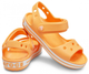 Дитячі сандалії для дівчинки Crocs Bayaband Kids Sandal Cantaloupe (33/34, помаранчевий) - изображение 1