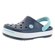 Дитячі крокси-сабо для хлопчика Crocs Crocband Clogs Navy/Ice Blue Kids (22/24, синій) - изображение 10
