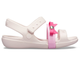 Дитячі сандалії для дівчинки Crocs Keeley Charm Sandal Barely Pink (24/25, бежевий) - зображення 3